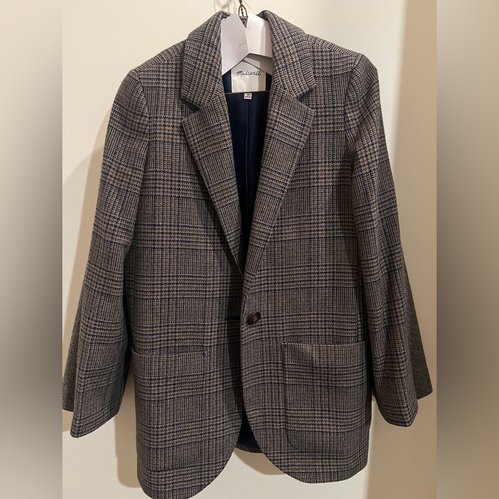 Madewell Wool Blazer, XS